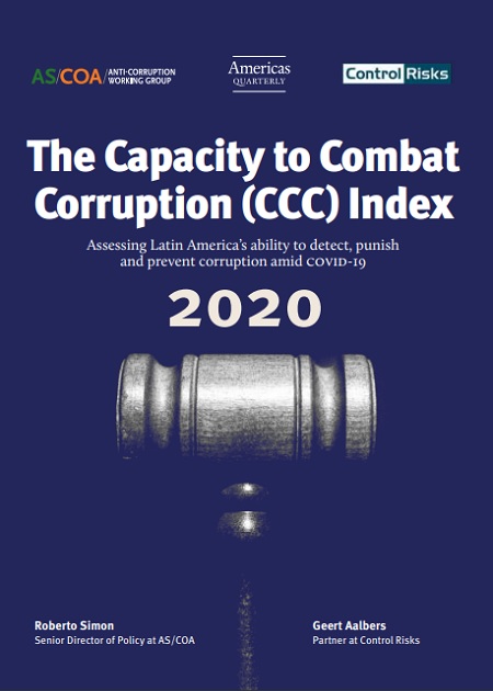 The Capacity to Combat Corruption (CCC) Index 2020