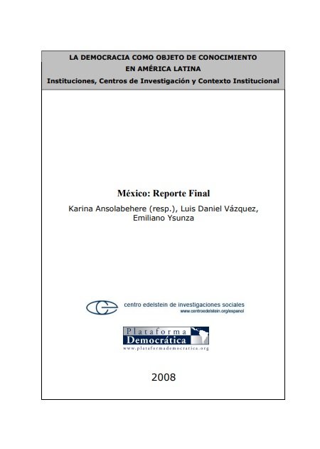 México: Reporte Final