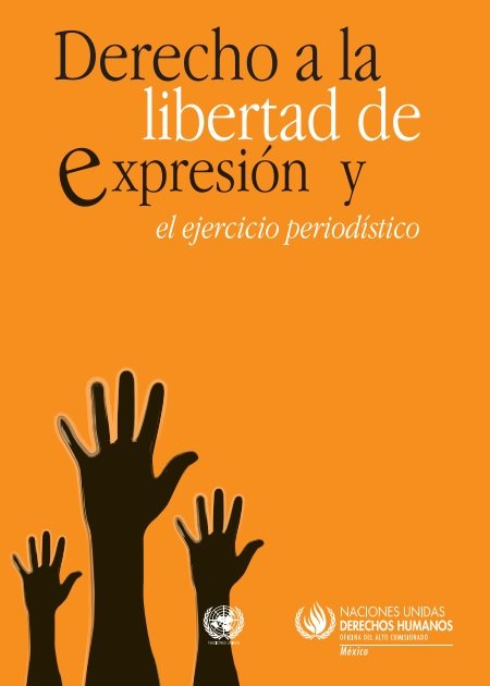 Derecho a la libertad de expresión y el ejercicio periodístico
