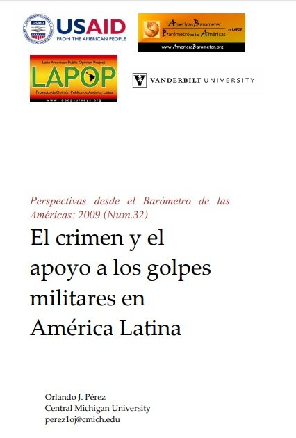 El crimen y el apoyo a los golpes militares en América Latina