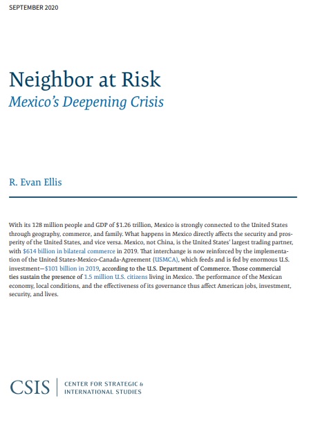 Neighbor at Risk. Mexico’s Deepening Crisis