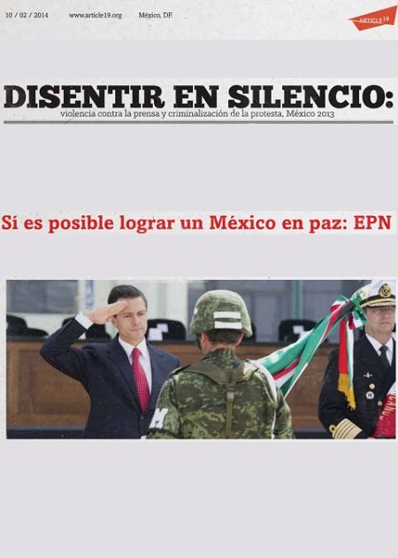 Disentir en silencio: violencia contra la prensa y criminalización de la protesta