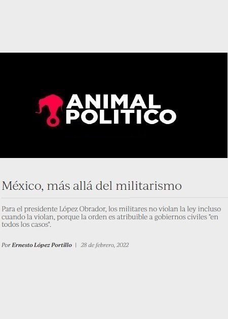 México, más allá del militarismo