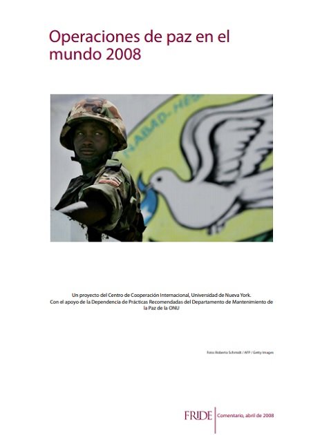 Operaciones de paz en el mundo 2007