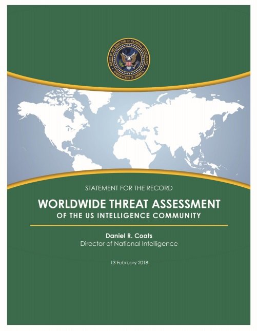 Worldwide Threat Assessment of the US Intelligence Community 2018