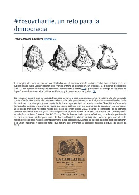 #Yosoycharlie, un reto para la democracia